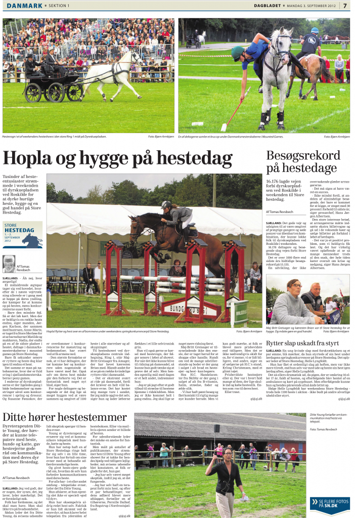 Ditte Young | Forfatter | Dyretelepatør | Clairvoyant | Equicoach | Underviser på Dyretelepatør Uddannelsen