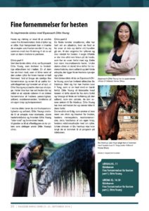 Ditte Young | Forfatter | Dyretelepatør | Clairvoyant | Equicoach | Underviser på Dyretelepatør Uddannelsen