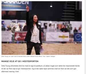 Ditte Young | Forfatter | Dyretelepatør | Clairvoyant | Equicoach | Underviser på Dyretelepatør Uddannelsen